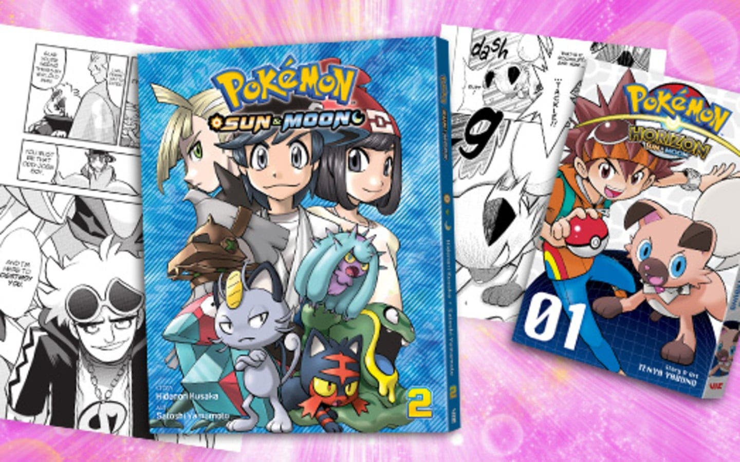 Dos nuevos mangas de Pokémon: Sol y Luna han sido revelados por The Pokémon Company