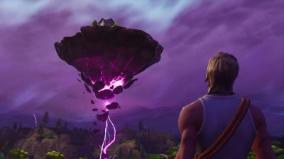 La isla flotante de Fortnite, ¿se mueve?