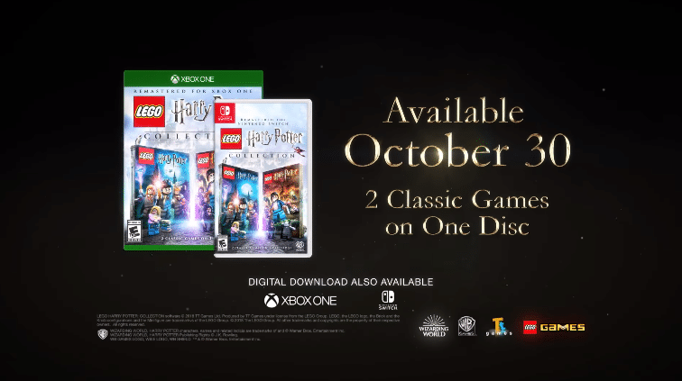 Anunciado LEGO Harry Potter Collection para Nintendo Switch