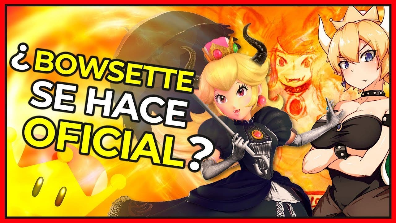 [Vídeo] ¿Nintendo crea a Bowsette oficial? Concepto de Super Mario Odyssey y toda su locura