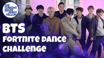 BTS y Jimmy Fallon realizan los bailes de Fortnite
