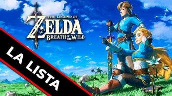 [Vídeo] LA LISTA: The Legend of Zelda: Breath of the Wild para Nintendo Switch