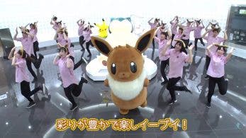 [Act.] Los empleados de los Pokémon Center japoneses bailan la coreografía del tema de Eevee
