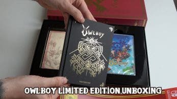 Este unboxing nos muestra cómo es la edición limitada de Owlboy para Nintendo Switch