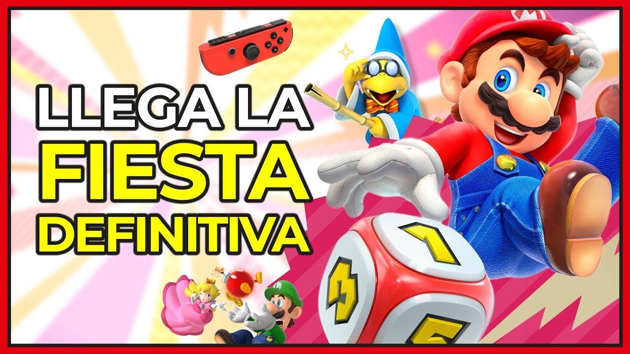 [Vídeo] ¡La fiesta definitiva! Jugamos Super Mario Party en profundidad: Gameplay en español en Nintendo Switch
