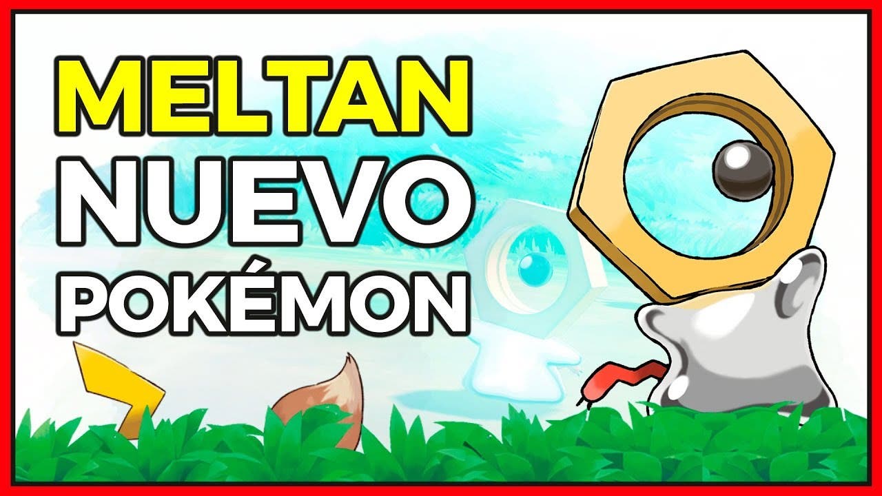 [Vídeo] ¡Así es el nuevo Pokémon singular Meltan! Pokémon: Let’s Go y Pokémon GO se unen