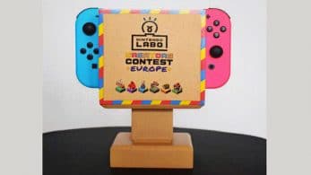El trofeo del Nintendo Labo Creators Contest Europe tiene soporte para los Joy-Con