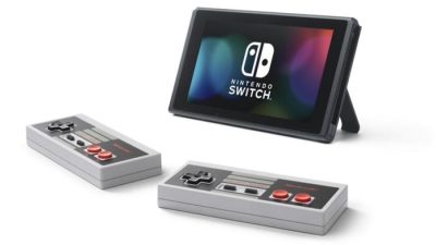 Nintendo afirma que el diseño del mando de NES para Switch «no se presta» para el modo portátil