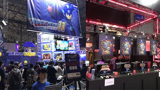 Vídeos e imágenes de los puestos de varios juegos en el TGS 2018: Mega Man 11, Flyhigh Works y más