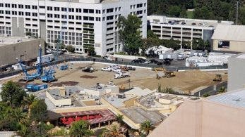 La construcción de Super Nintendo World en Universal Studios Hollywood parece progresar favorablemente