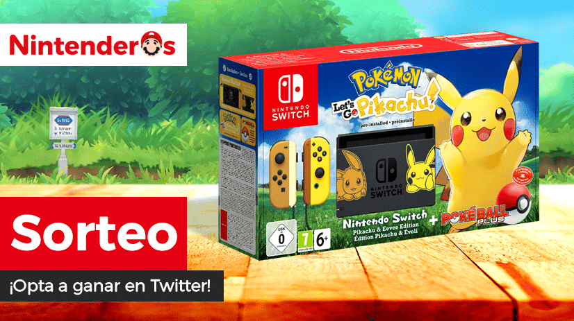 Aventurarse no pesadilla Act.] ¡Sorteamos una Nintendo Switch Edición Pokémon: Let's Go, Pikachu! /  Eevee! en Twitter! - Nintenderos