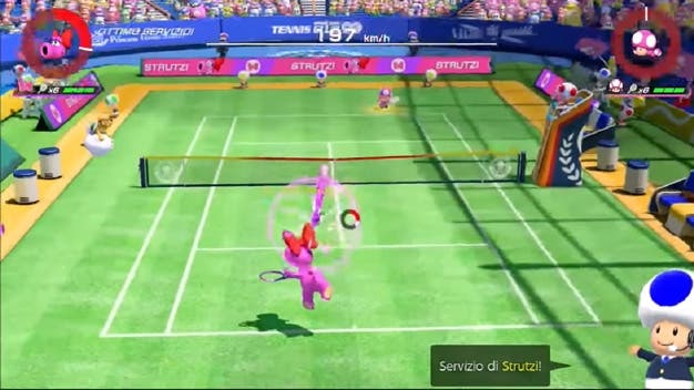 Echa un vistazo a 11 minutos de gameplay de Birdo en Mario Tennis Aces