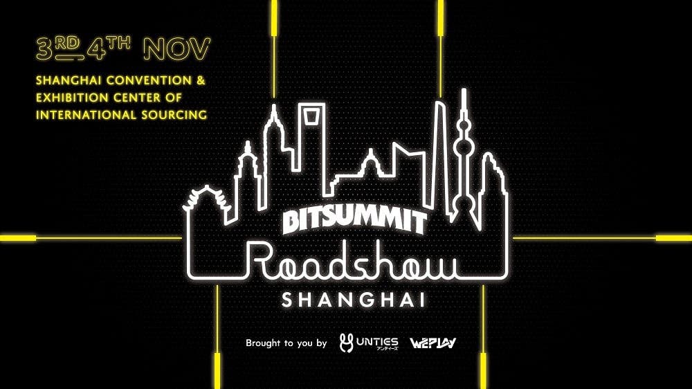 Se anuncia el BitSummit Roadshow Shanghai, el cual tendrá lugar el 3 y 4 de noviembre en China