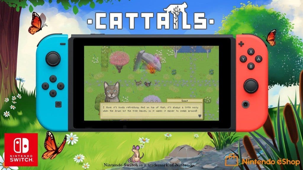 Cattails confirma su estreno en Nintendo Switch: disponible el 29 de noviembre
