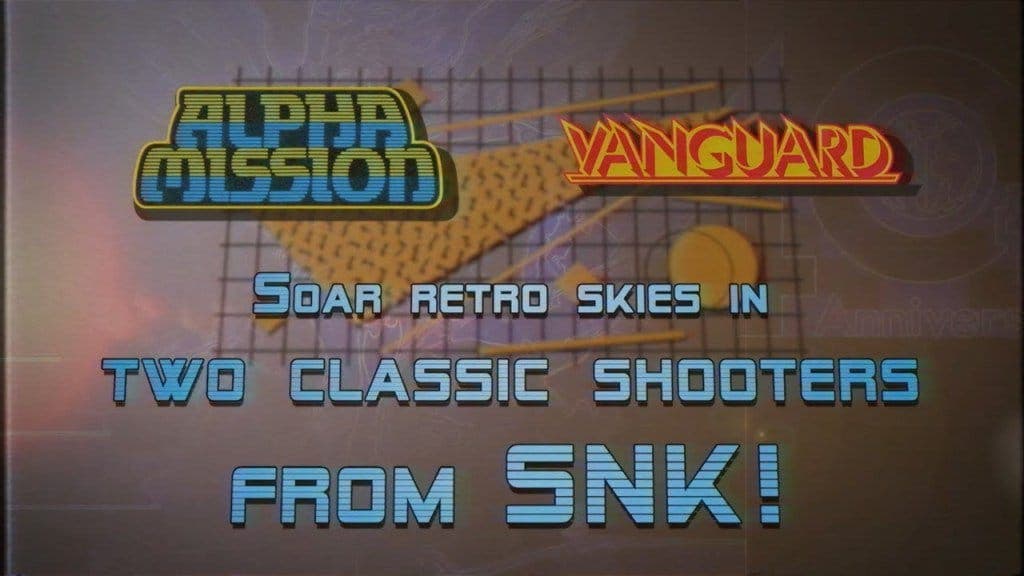 Alpha Mission y Vanguard protagonizan las últimas novedades de SNK 40th Anniversary Collection