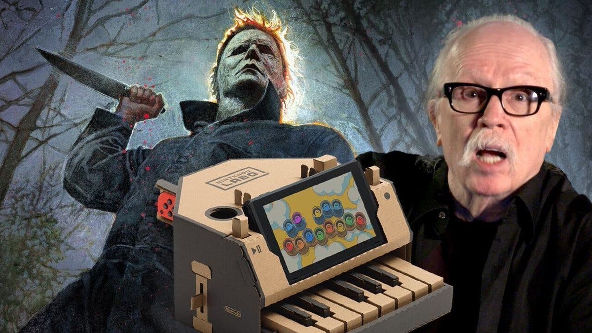 John Carpenter se anima a tocar el tema de Halloween con el piano de Nintendo Labo