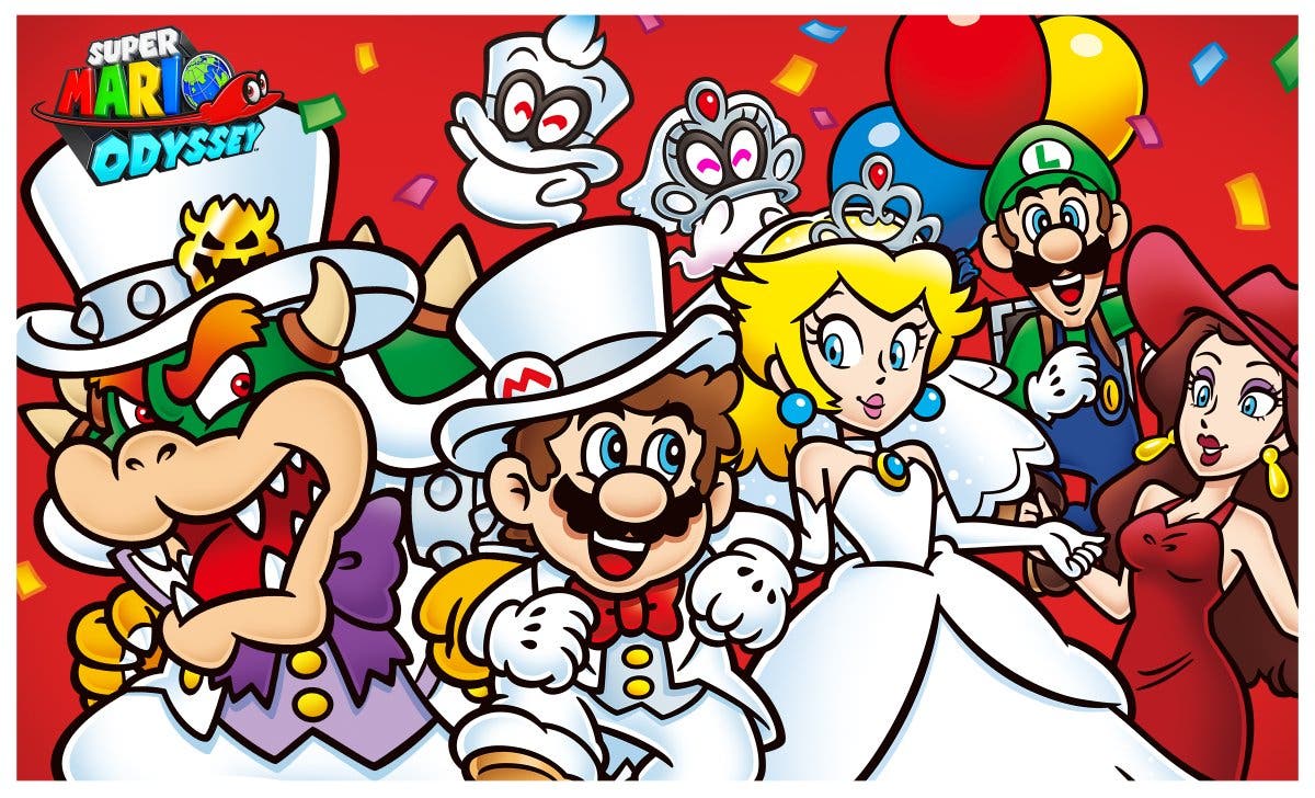 Nintendo celebra con estos mensajes el primer aniversario de Super Mario Odyssey