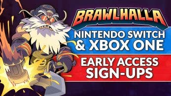 Ya puedes registrarte para disfrutar del early access de Brawlhalla en Nintendo Switch