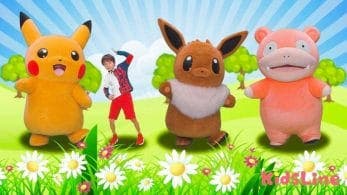 Pikachu, Eevee y Slowpoke bailan juntos en este nuevo vídeo promocional de Pokémon