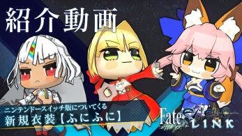 Un nuevo tráiler de Fate/Extella Link para Nintendo Switch nos muestra los trajes «Funifuni»