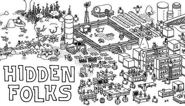 Hidden Folks está de camino a Nintendo Switch: listado en la eShop para el 31 de octubre