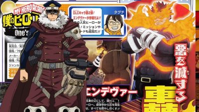 My Hero One’s Justice insinúa la llegada de Inasa Yoarashi y nos da un primer vistazo a Endeavor