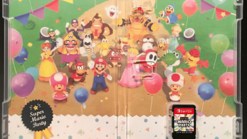 Así es la ilustración que se encuentra dentro de la caja de Super Mario Party