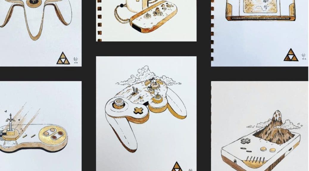 Un artista de Instagram crea una espectacular serie de fan-arts de The Legend of Zelda