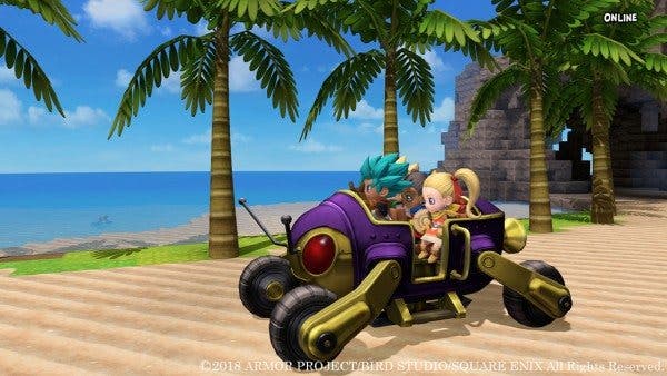 Nuevos detalles e imágenes del multijugador de Dragon Quest Builders 2 centrados en los vehículos, la personalización y más