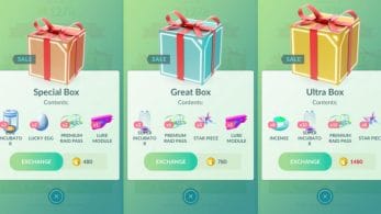 Nuevas cajas de packs ya están disponibles en Pokémon GO