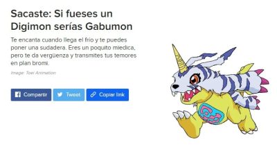 Este es el cuestionario viral que nos dice qué Digimon somos