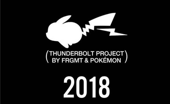 El 20 de octubre se desvelarán los productos de Thunderbolt Project, la colaboración entre Fragment y Pokémon
