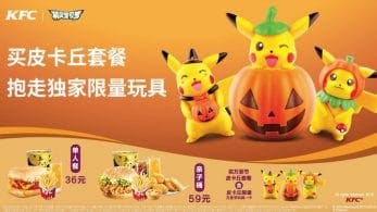 KFC de China regalará juguetes de Pikachu por Halloween