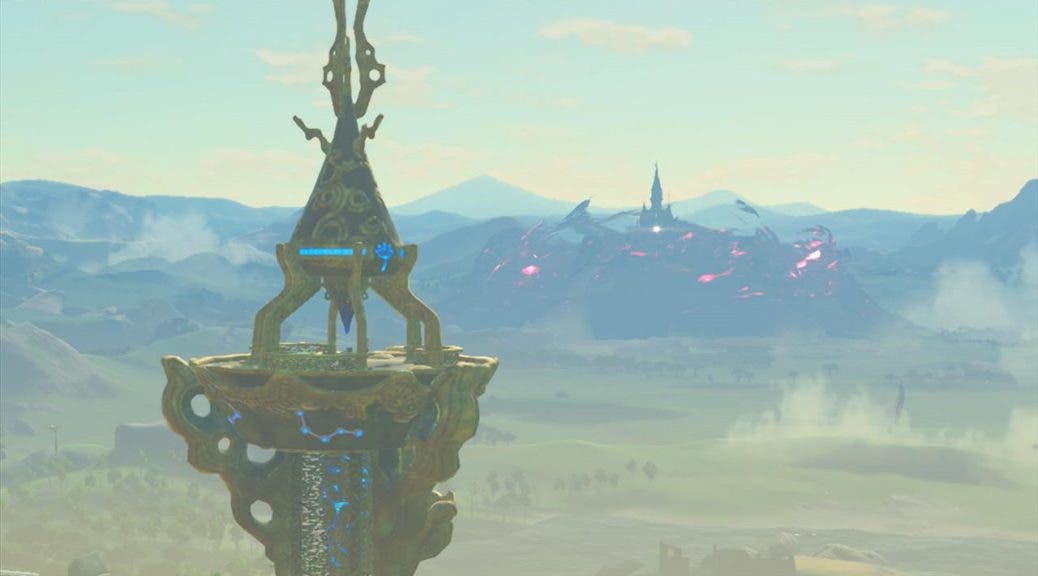 Zelda: Breath of the Wild: Consiguen llegar desde la Meseta de los albores hasta el Castillo de Hyrule en 1 minuto