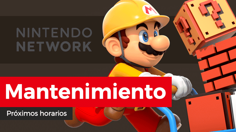 Nintendo actualiza las tareas de mantenimiento previstas para los próximos días (24/1/19)