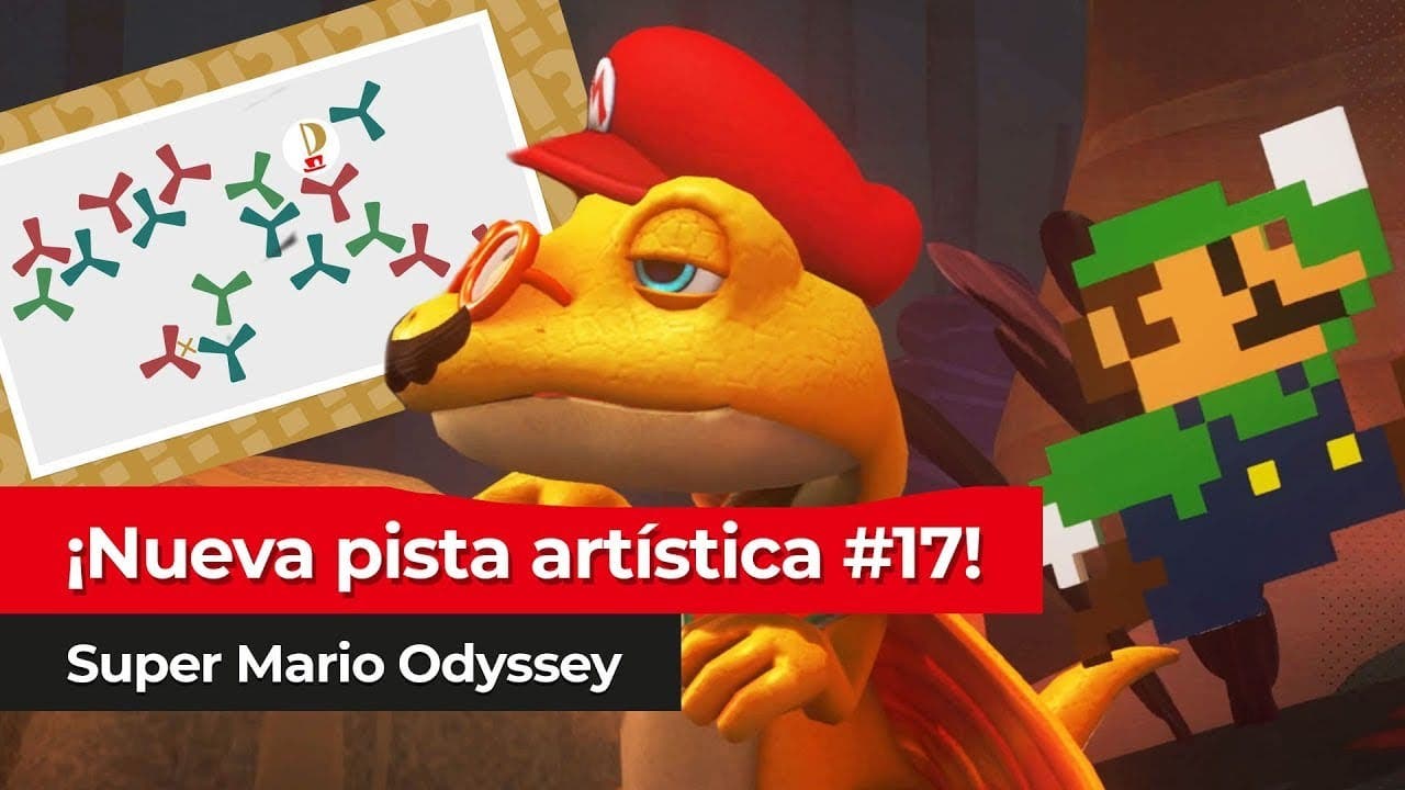 [Vídeo] Encontramos la nueva pista artística de Super Mario Odyssey
