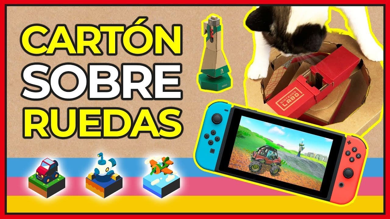 [Vídeo] ¿El mejor Toy-Con de Nintendo Switch? ¡Construímos el Kit Vehículo de Nintendo Labo!