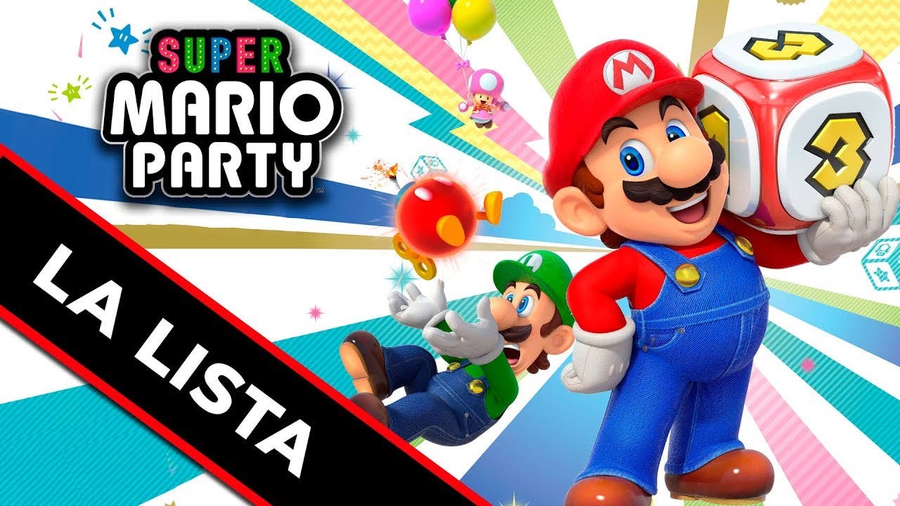 [Vídeo] LA LISTA: Super Mario Party