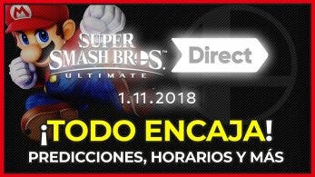 [Vídeo] ¡Super Smash Bros. Ultimate Direct final anunciado! Predicciones, horarios y más