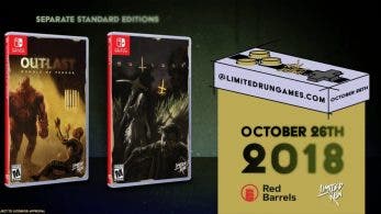 Limited Run Games detalla las ediciones físicas de Outlast: Bundle of Terror y Outlast 2 para Switch