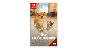 Así luce el boxart japonés de Little Friends: Dogs & Cats para Nintendo Switch