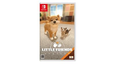 Así luce el boxart japonés de Little Friends: Dogs & Cats para Nintendo Switch