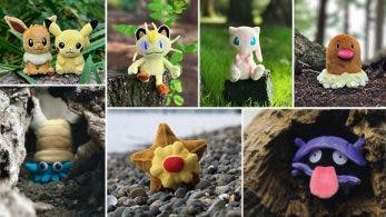 Pokémon Center pone a la venta una nueva colección de peluches de Pokémon sentados