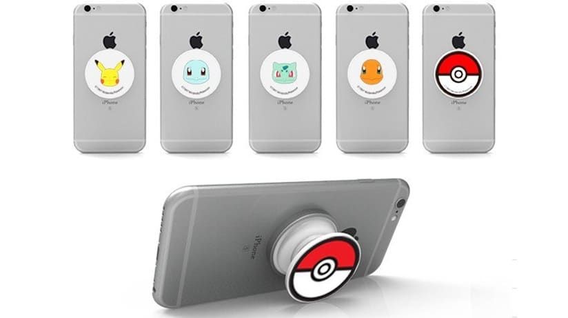Echad un vistazo a estos grips para móviles de Pokémon, que también funcionan como tarjeta inteligente