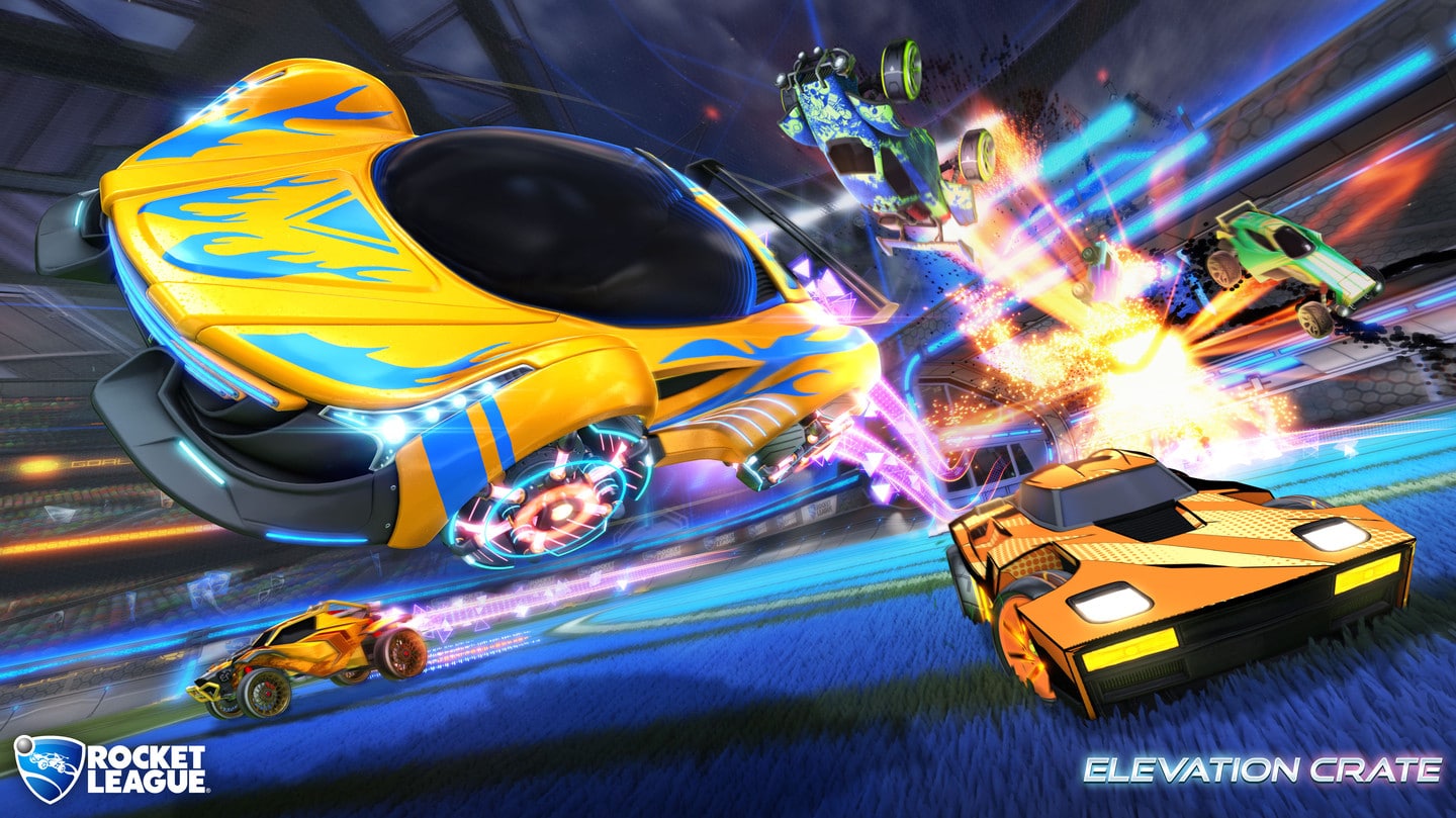 Rocket League recibirá el Elevation Crate el 8 de octubre