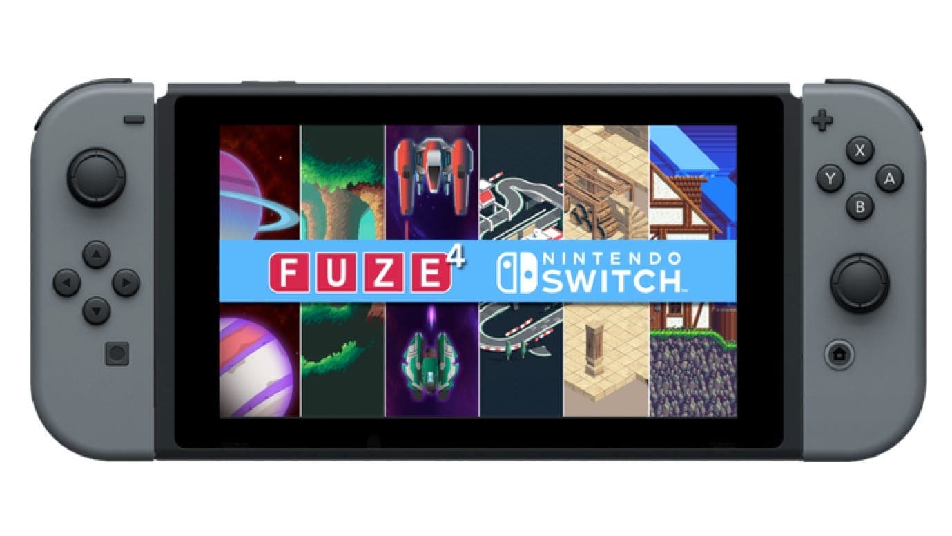 FUZE4 Nintendo Switch nos pondrá a crear juegos y apps a partir del 1 de abril de 2019
