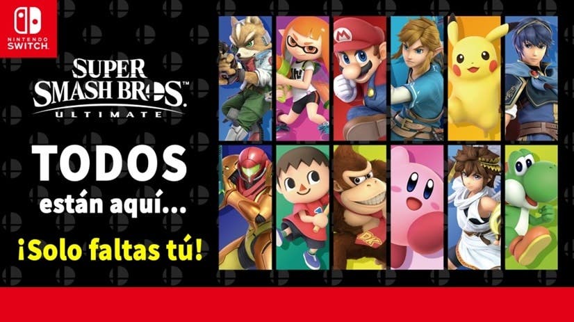 Estos son los eventos donde puedes probar Super Smash Bros. Ultimate antes de su lanzamiento en España