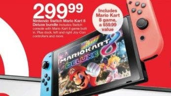 Target también ofrecerá un pack de Nintendo Switch con Mario Kart 8 Deluxe en el Black Friday