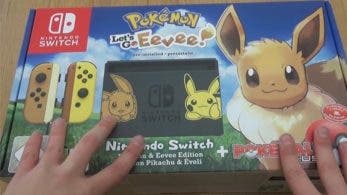 [Act.] Echa un vistazo a este unboxing del pack europeo de Switch con Pokémon: Let’s Go, Pikachu! / Eevee!