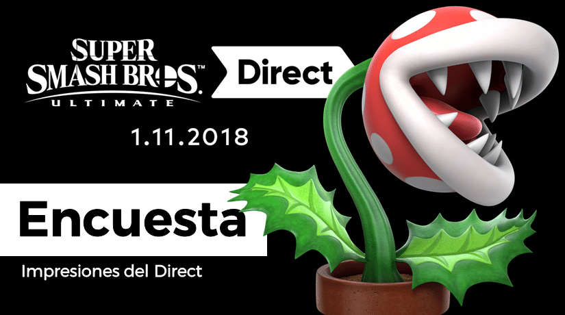 [Encuesta] ¿Qué te ha parecido el Super Smash Bros. Ultimate Direct?